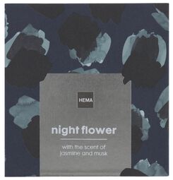 geurkaars in cadeaudoos night flower - 13502736 - HEMA
