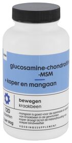 glucosamine-chondroïtine-MSM + koper en mangaan - 11402105 - HEMA