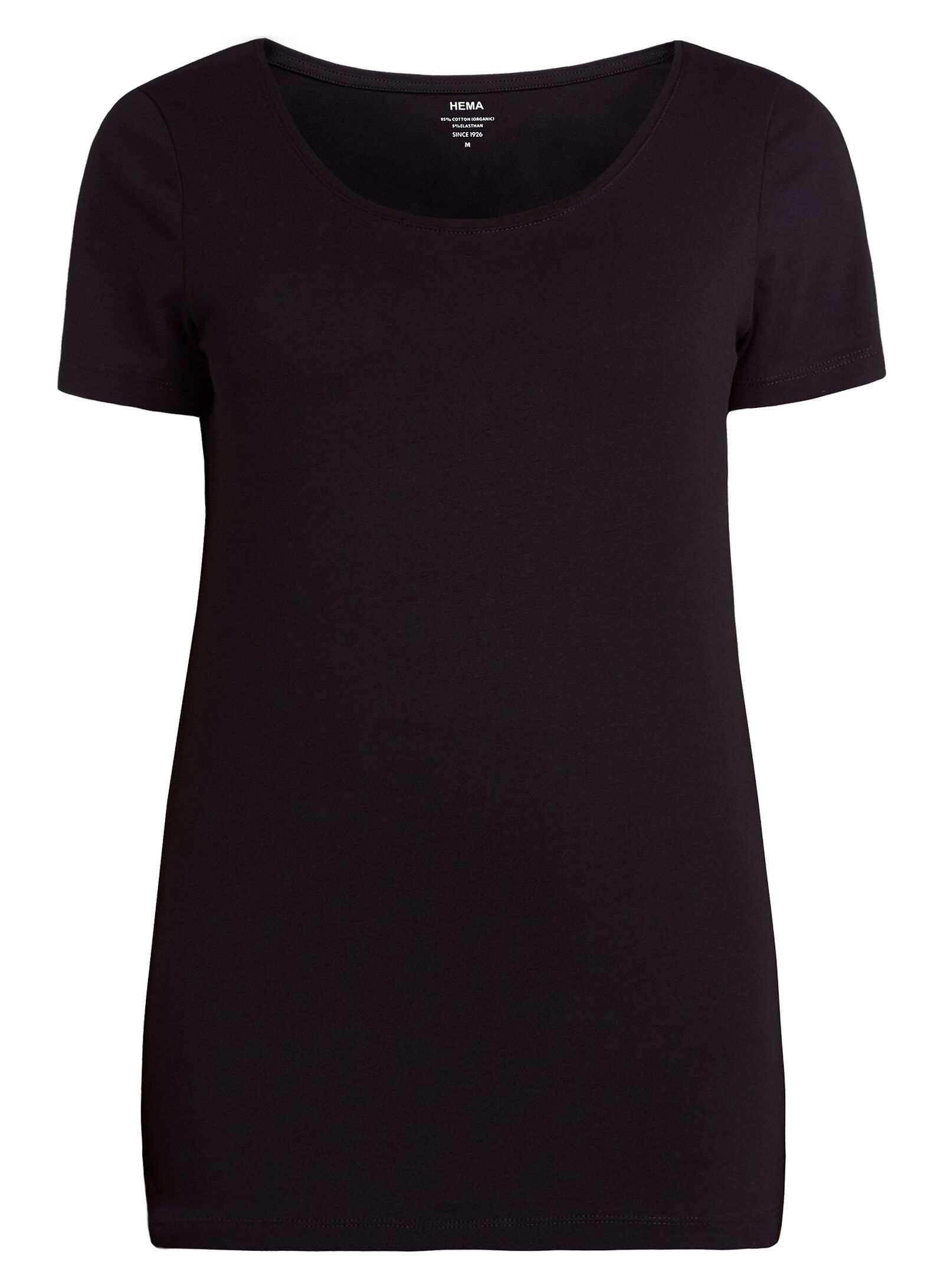 Image of HEMA Dames T-shirt Zwart (zwart)
