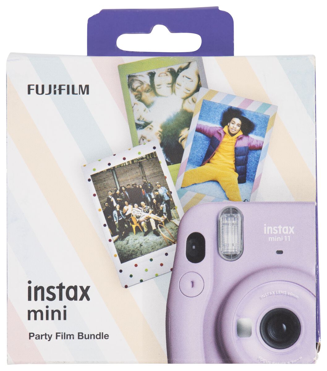 onderwerpen veerboot Buitenland Fujifilm instax mini fotopapier party bundel (3x10/pk) - HEMA