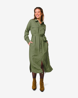 Dames Jurk Lacey Lang Groen (groen)