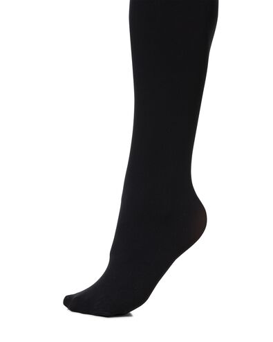 temp tech panty 40denier zwart 54/56 - 4061987 - HEMA