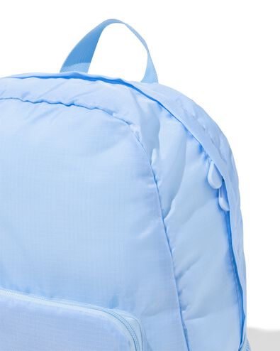 opvouwbare rugzak blauw - 18670013 - HEMA