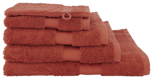 handdoek - 50 x 100 cm - zware kwaliteit - terra terra handdoek 50 x 100 - 5200174 - HEMA