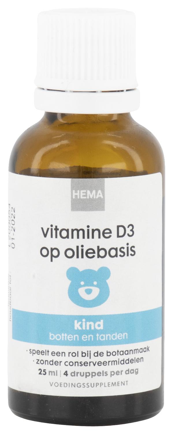 vitamine D3 druppels - 25 - HEMA