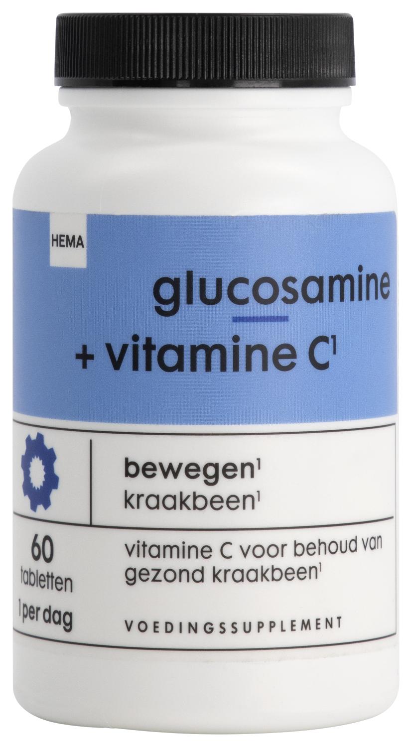 glucosamine + vitamine C 60 stuks HEMA