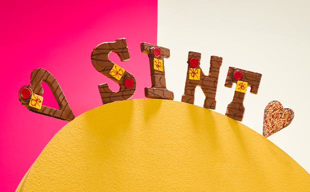 sinterklaas chocoladeletters