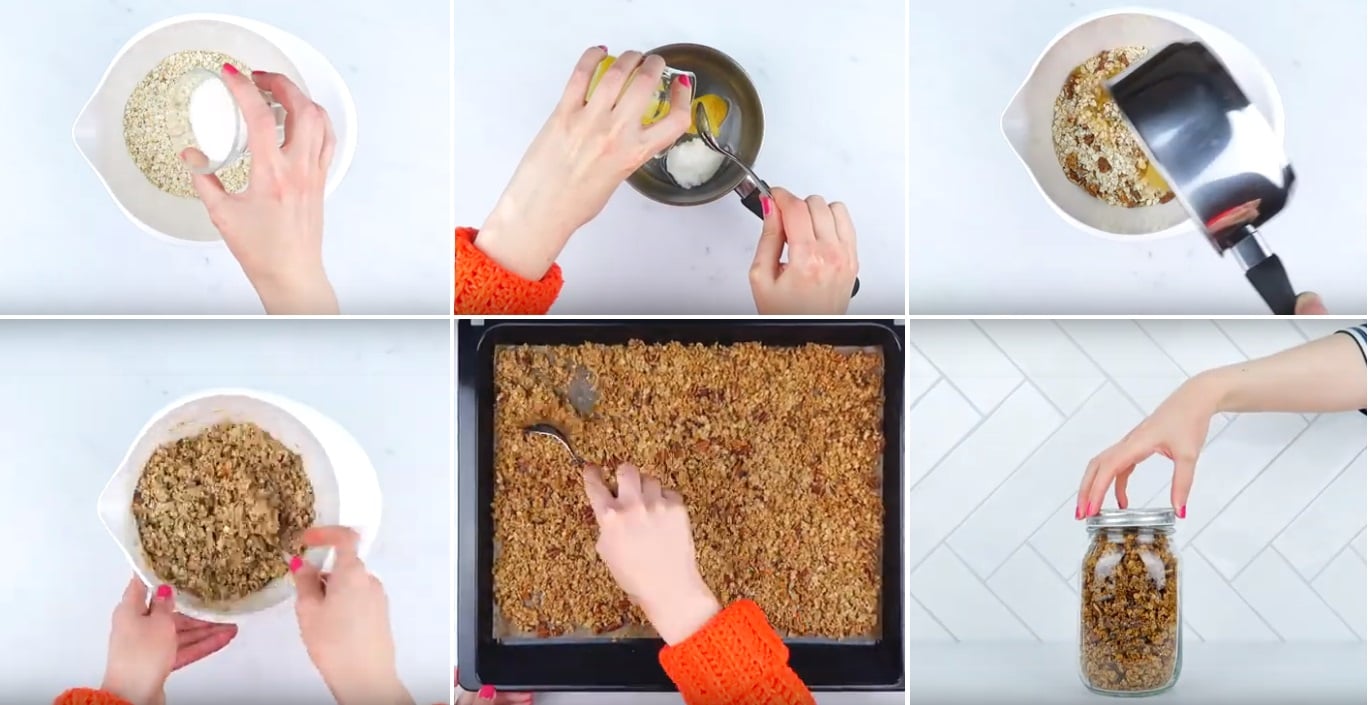 granola maken diy video - HEMA