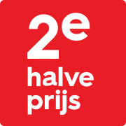 2e halve prijs