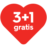 3+1 gratis met je HEMA pas