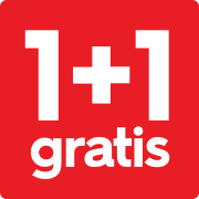 1 + 1 gratis
