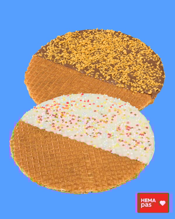 gratis stroopwafel met dip