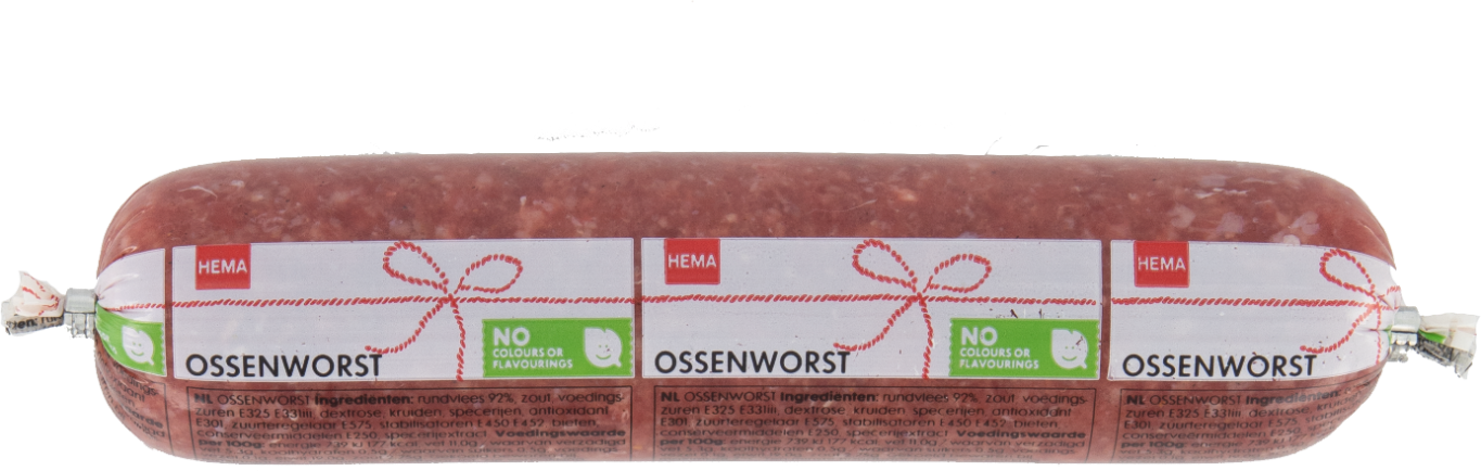 belangrijke veiligheidswaarschuwing ossenworst 200 gram artikelnummer 27017105